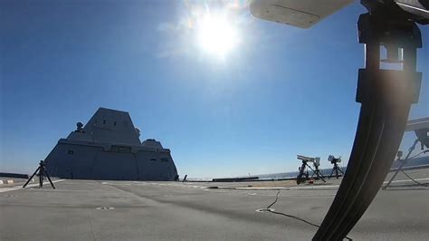 USS Zumwalt launches first missile - Task & Purpose