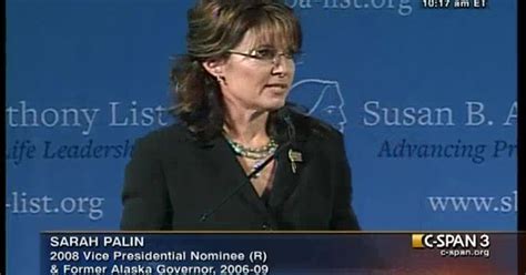 Sarah Palin Remarks on Abortion | C-SPAN.org