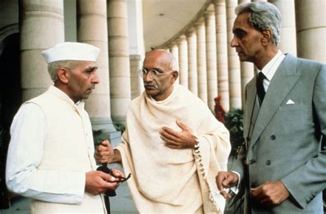 Jawaharlal Nehru, Mahatma Gandhi, and Muhammad Ali Jinnah - "Gandhi" (1982) | Based on a True ...