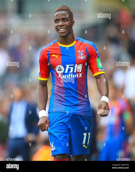 Crystal Palace's Wilfried Zaha Stock Photo - Alamy