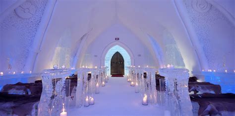 Ice hotel, Unusual wedding venues, Ice castles