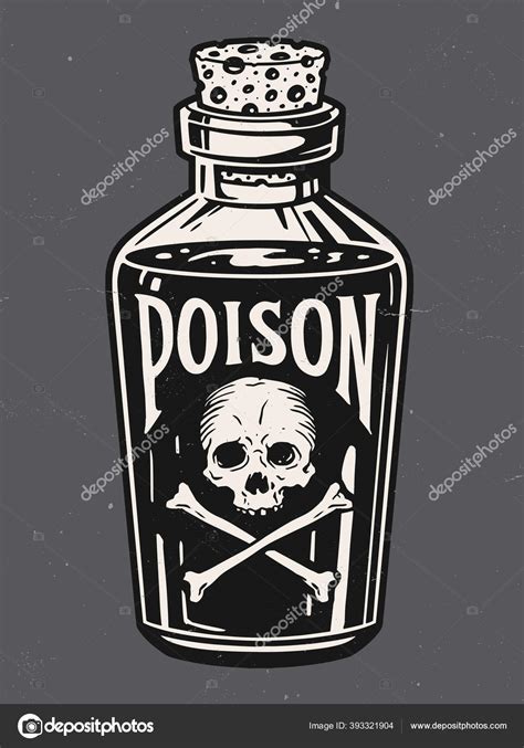 Poison Bottle Clip Art