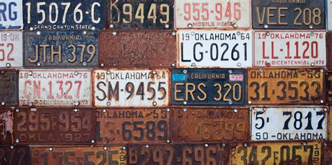 History and secrets of car license plates