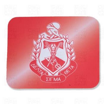 Delta Sigma Theta Crest Mousepad - The College Crib