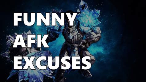 FUNNY AFK EXCUSES 3 - YouTube