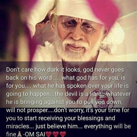 Pin by His Girl on Sai Baba says... | Great inspirational quotes, Manifestation quotes, Sai baba ...