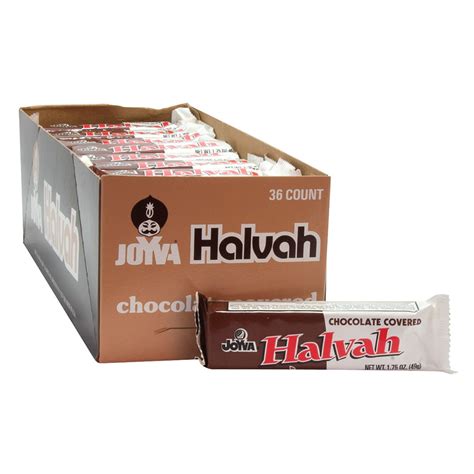 Joyva Chocolate Halvah 1.75 oz | Nassau Candy