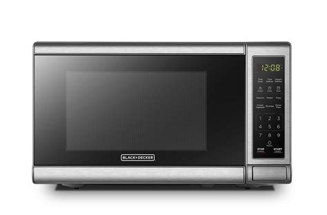 Buy BLACK+DECKER EM720CB7 Digital Microwave Oven with Turntable Push ...