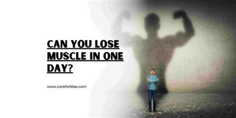 Can You Lose Muscle In One Day?