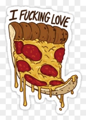 I Love Pizza By Mo93 - Love Pizza - Free Transparent PNG Clipart Images Download