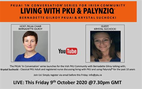 Irish PKU Community In Conversation series - PKU