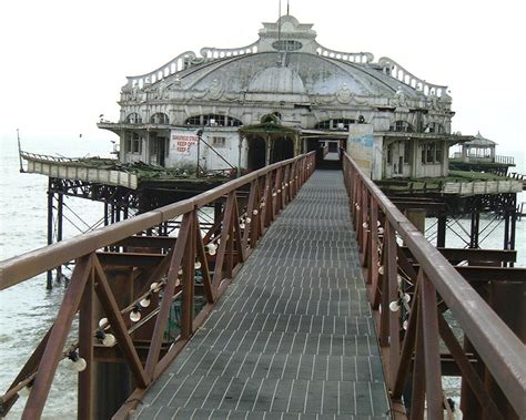 Secrets of Brighton's West Pier including photos from before the fire