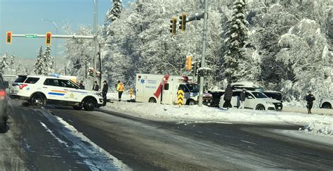 Crash on Highway 97 south of 97/16 intersection – Prince George Daily News