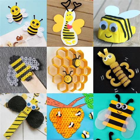 Bee Crafts Your Kids Will Be Buzzing About - DIY Candy