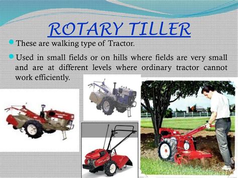 Types of tractors