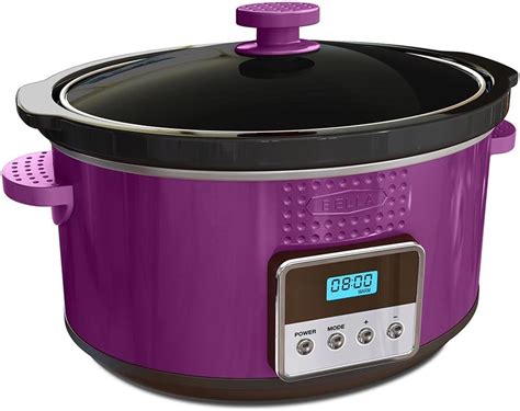 Amazon.com: BELLA 13964 Dots Collection Programmable Slow Cooker, 5 ...