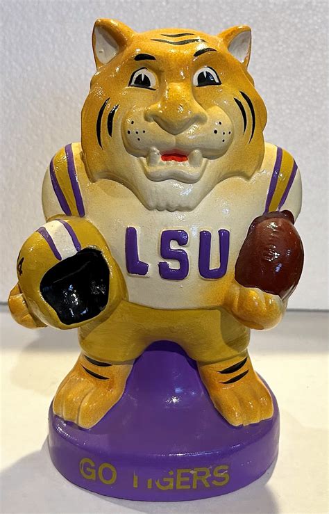 Lot Detail - VINTAGE LSU TIGERS MASCOT BANK