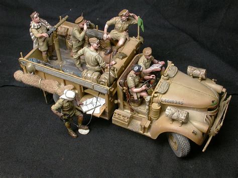 Long Range Desert Group by O. B.B. | Military modelling, Military diorama, Plastic model kits