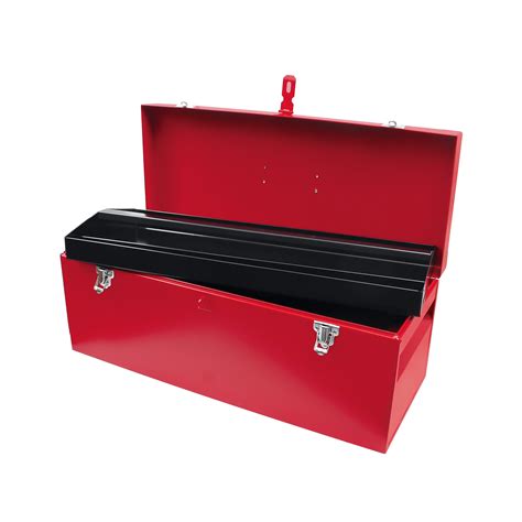 Urrea Industrial 25 In Metal Tool Box With Plastic Handle And Metallic Tray - Walmart.com ...