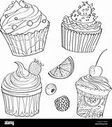 Guide Coloring Cake Details sketch template