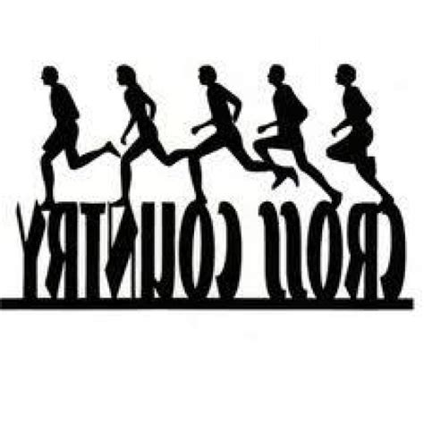 Cross Country Runner Silhouette at GetDrawings | Free download