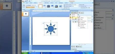 How to Add custom animation in PowerPoint 2007 « Microsoft Office ...