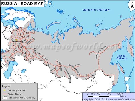 Russia Road Map