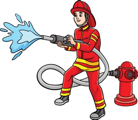 Cartoon Fireman