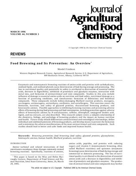 (PDF) Food Browning and Its Prevention: An Overview - DOKUMEN.TIPS