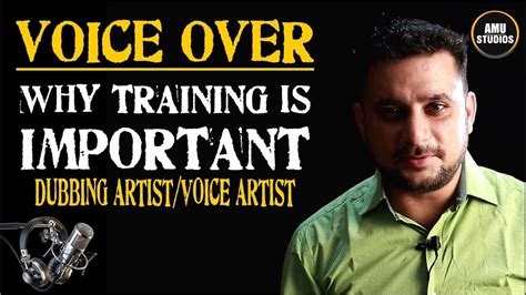 VO & DUBBING ARTIST : Why Training is IMPORTANT for ACTOR or VOICE ...