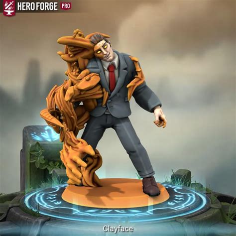 Clayface transformation : r/heroforge