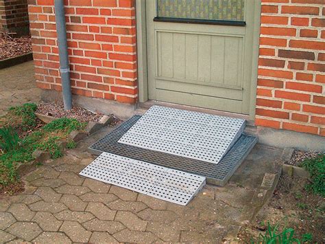 Stepless Excellent ramps are designed to make it easy to negotiate doorsteps, both indoors and ...