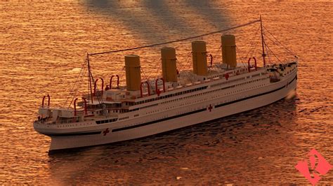 HMHS Britannic 3D model | CGTrader