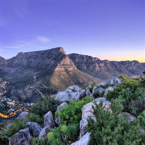 South Africa Cape Town Table Mountain landscape | Places to visit, Africa, South africa