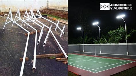 Lampu Lapangan Badminton Outdoor Indoor √ Harga Termurah