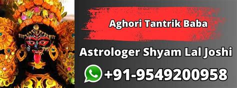 Aghori Tantrik Baba - Astrologershyamlaljoshi - Medium