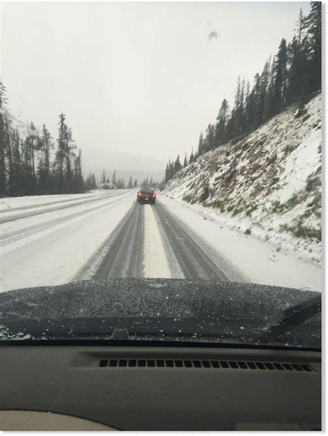 It's August and there was snow over Monarch Pass, Colorado -- Earth Changes -- Sott.net