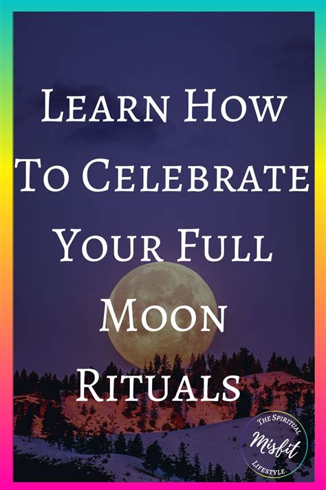 Learn How To Celebrate Your Full Moon Rituals in 2021 | Full moon, Full ...