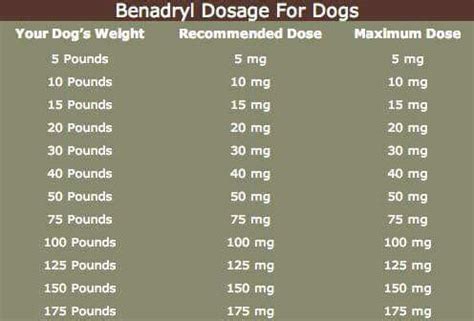 In case of bee/wasp stings or other allergic reactions | Dog benadryl ...