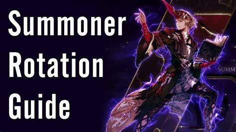 Summoner Rotation Guide - FFXIV Shadowbringers - YouTube