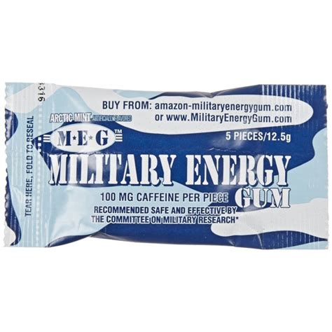 Military Energy Gum (MEG)