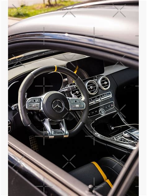 "Mercedes-Benz C63s AMG (interior)" Photographic Print for Sale by ...