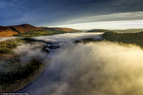 Drone photos capture the beauty of autumnal Scotland | Daily Mail Online