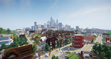 I promise this isn't a Cities: Skylines screenshot! : Minecraft