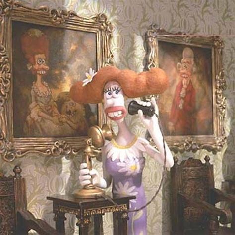 Lady Tottington from Wallace and Gromit The Curse of the Were Rabbit Clay Animation, Animation ...