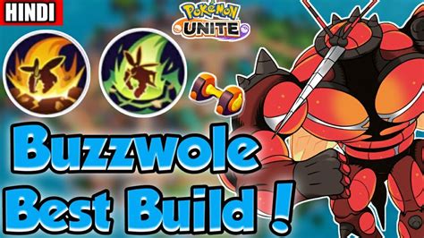 Buzzwole Best Build and Movesets! | Hindi Pokemon Unite Master Gameplay - YouTube