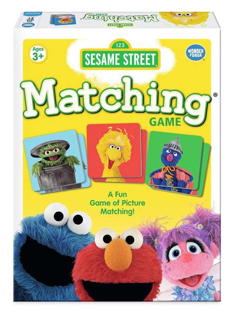 Sesame Street® Matching Game | Children's Games | Games | Products | Sesame Street® Matching Game