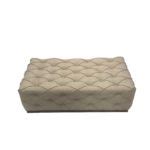 Tufted Fabric Ottoman – Professional Party Rentals