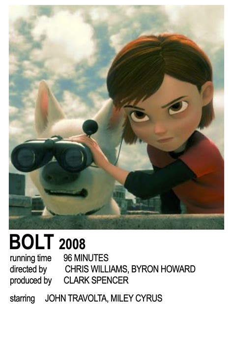 Bolt Movie Poster