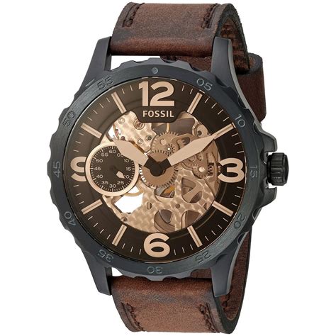 Fossil Men's ME3127 'Nate' Automatic Watch | Watches for men, Skeleton ...